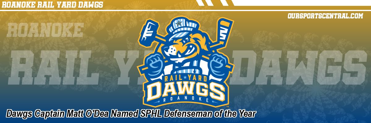 Dawgs Captain Matt O'Dea Named SPHL Defenseman of the Year