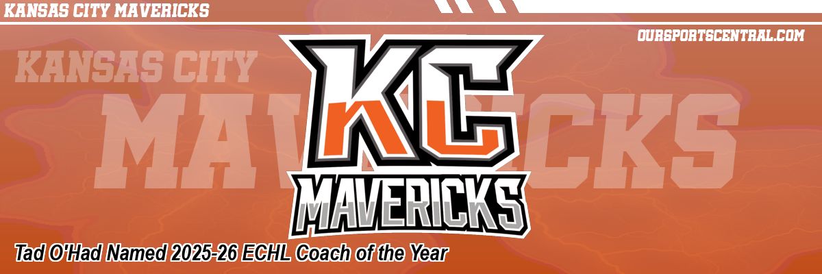 Tad O'Had Named 2025-26 ECHL Coach of the Year