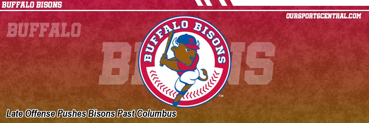 Late Offense Pushes Bisons Past Columbus