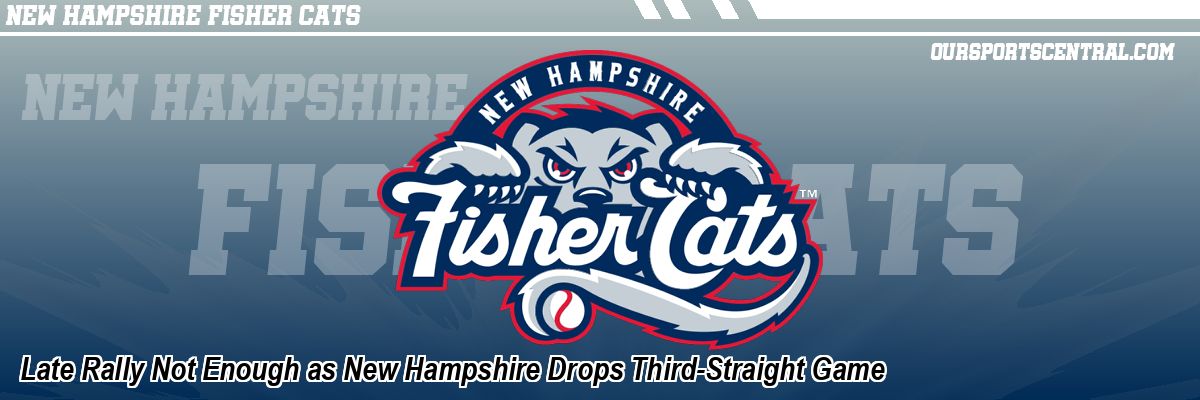 Late Rally Not Enough as New Hampshire Drops Third-Straight Game