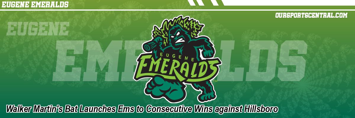 Walker Martin's Bat Launches Ems to Consecutive Wins against Hillsboro