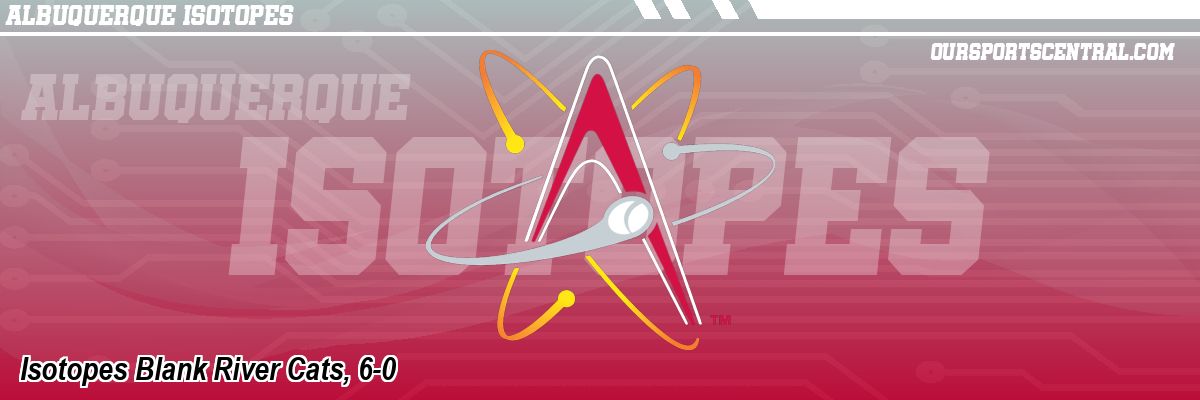 Isotopes Blank River Cats, 6-0