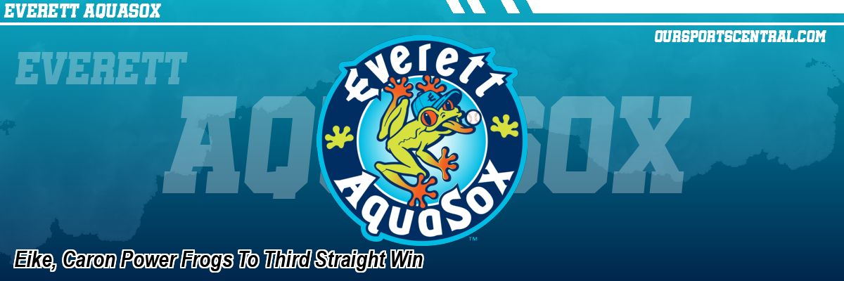Eike, Caron Power Frogs To Third Straight Win