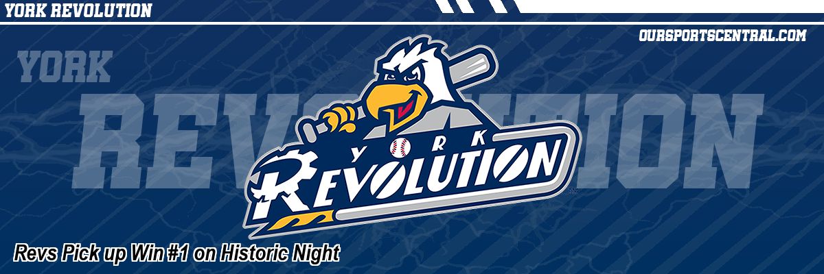 Revs Pick up Win #1 on Historic Night