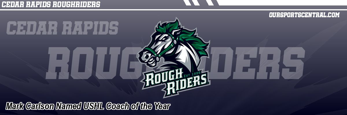 Mark Carlson Named USHL Coach of the Year