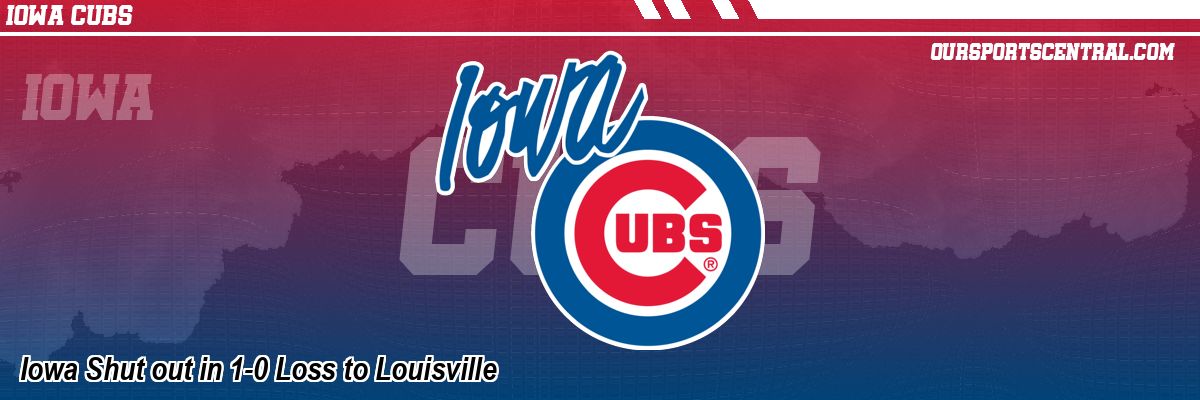 Iowa Shut out in 1-0 Loss to Louisville