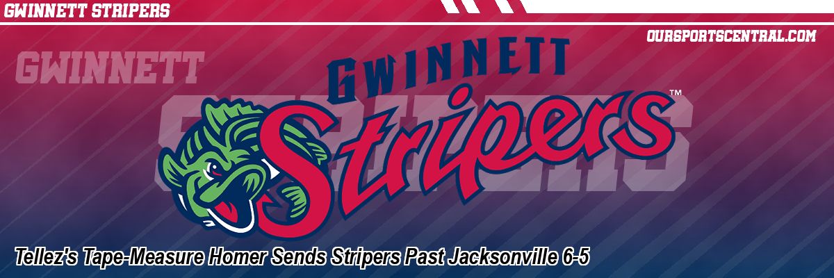 Tellez's Tape-Measure Homer Sends Stripers Past Jacksonville 6-5