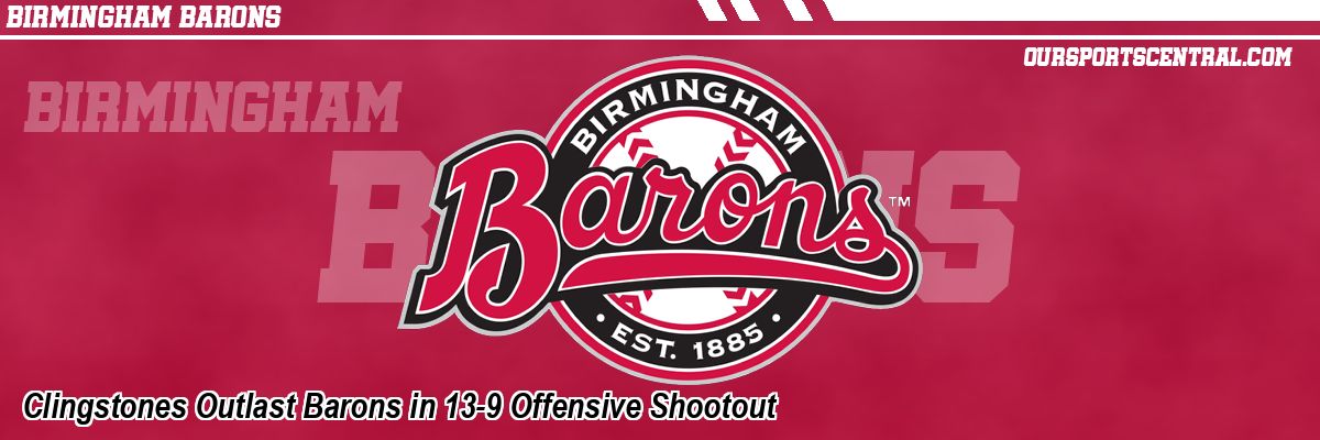 Clingstones Outlast Barons in 13-9 Offensive Shootout