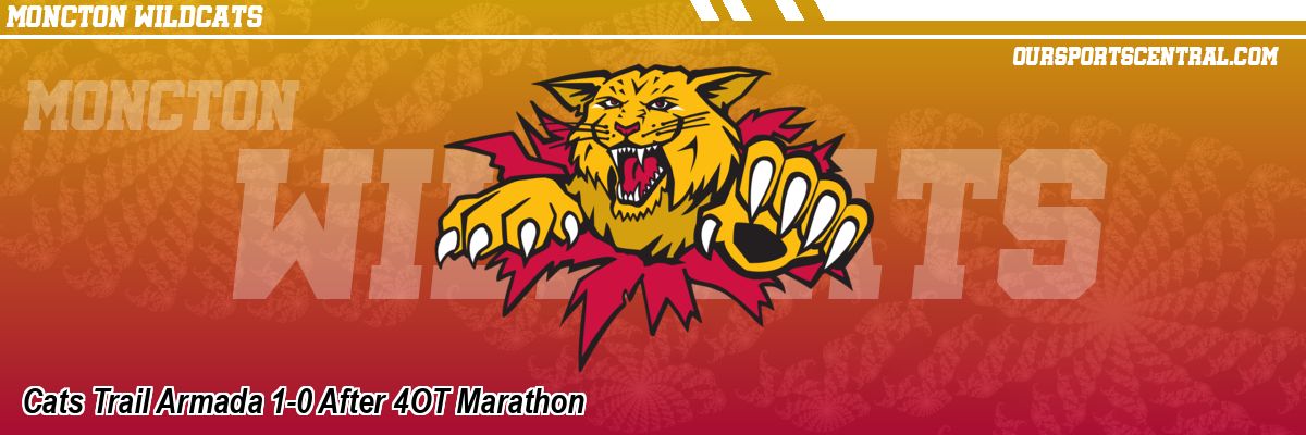 Cats Trail Armada 1-0 After 4OT Marathon