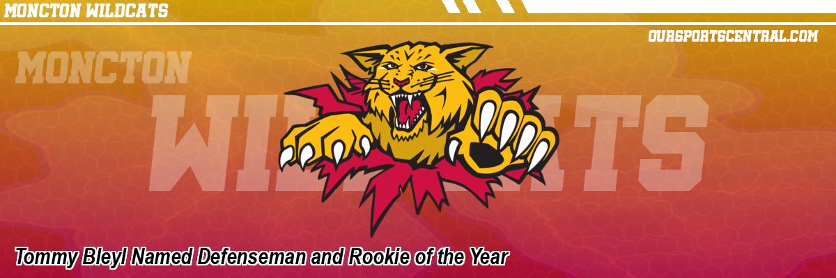 Tommy Bleyl Named Defenseman and Rookie of the Year