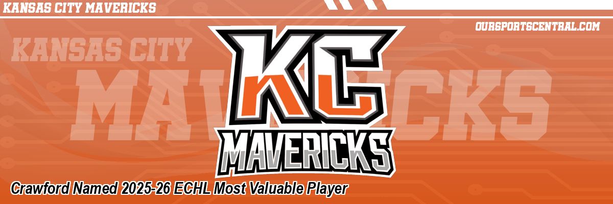 Crawford Named 2025-26 ECHL Most Valuable Player