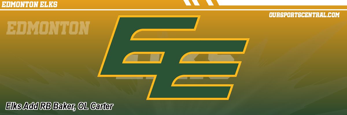 Elks Add RB Baker, OL Carter