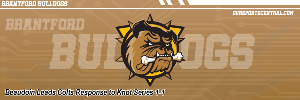 Beaudoin Leads Colts Response to Knot Series 1-1