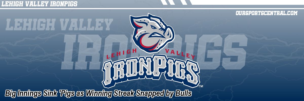 Big Innings Sink 'Pigs as Winning Streak Snapped by Bulls