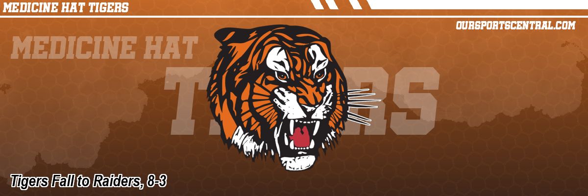Tigers Fall to Raiders, 8-3