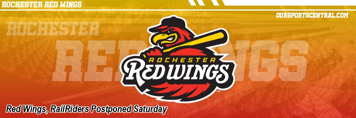 Red Wings, RailRiders Postponed Saturday