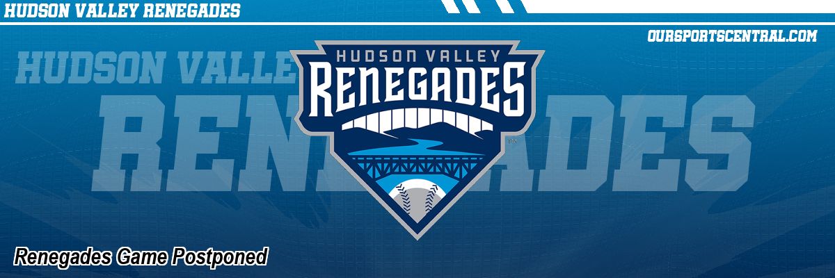 Renegades Game Postponed
