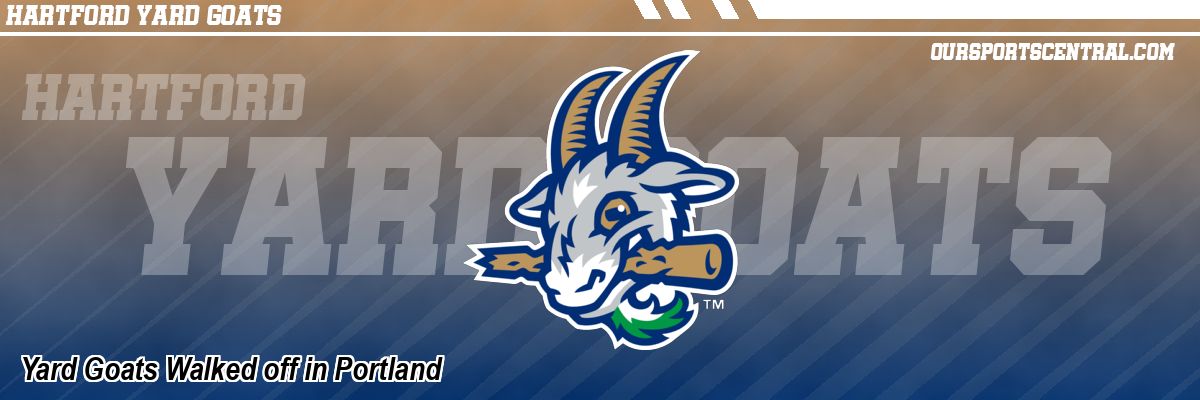 Yard Goats Walked off in Portland