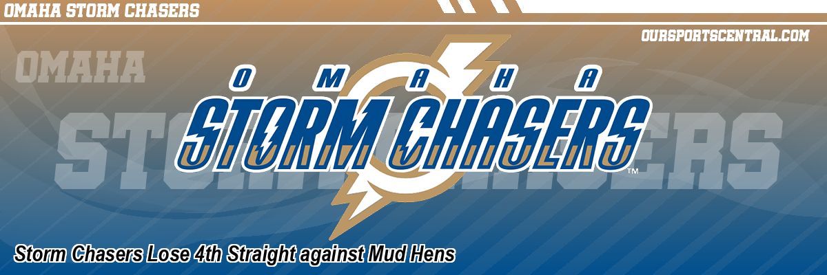 Storm Chasers Lose 4th Straight against Mud Hens