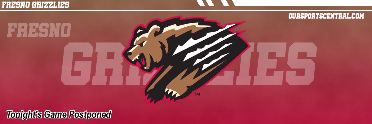 Tonight's Game Postponed