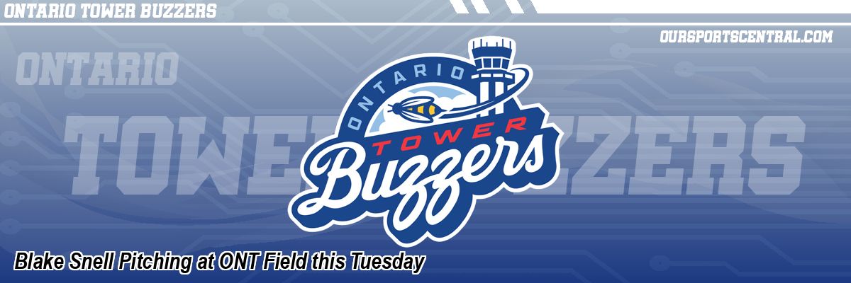 Blake Snell Pitching at ONT Field this Tuesday