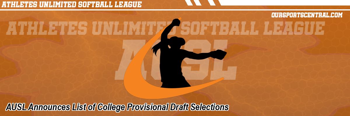 AUSL Announces List of College Provisional Draft Selections
