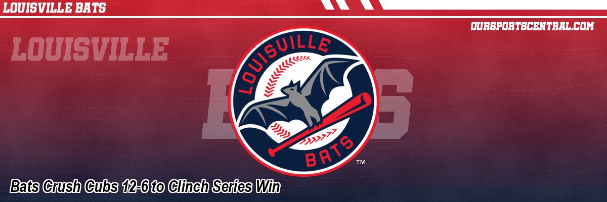 Bats Crush Cubs 12-6 to Clinch Series Win