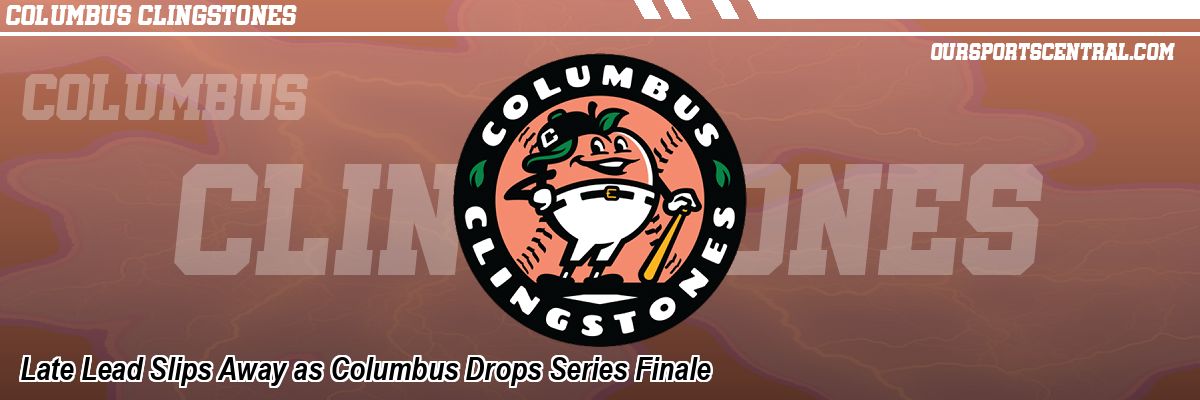 Late Lead Slips Away as Columbus Drops Series Finale
