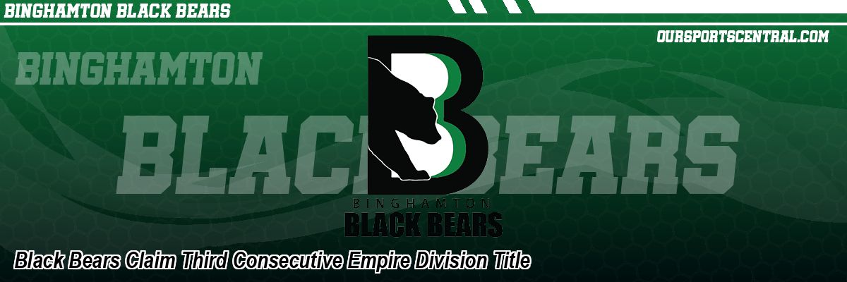 Black Bears Claim Third Consecutive Empire Division Title