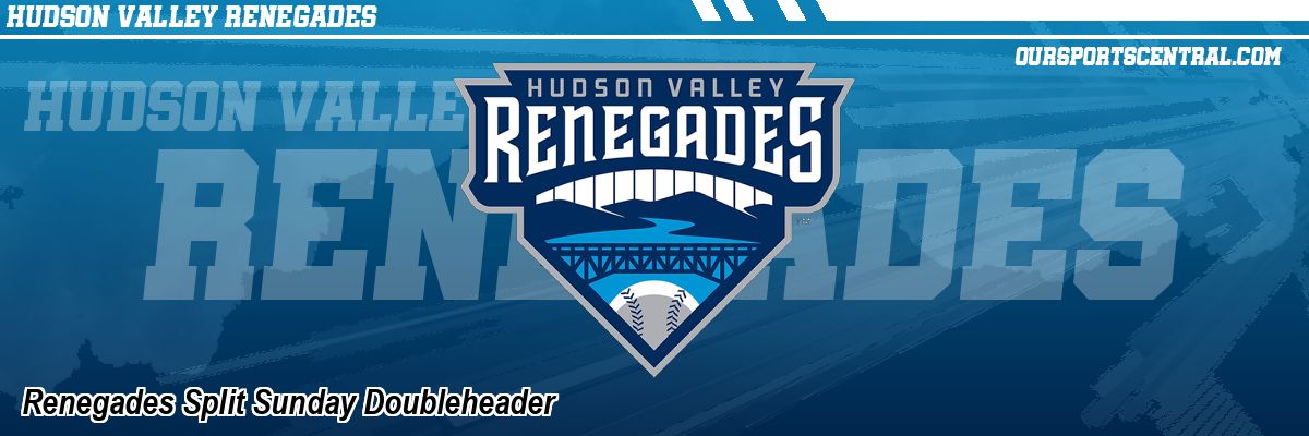 Renegades Split Sunday Doubleheader