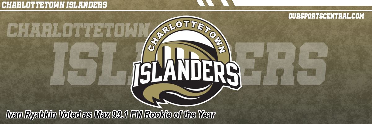 Ivan Ryabkin Voted as Max 93.1 FM Rookie of the Year