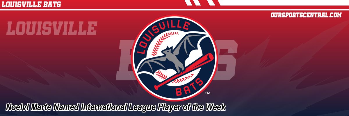 Noelvi Marte Named International League Player of the Week