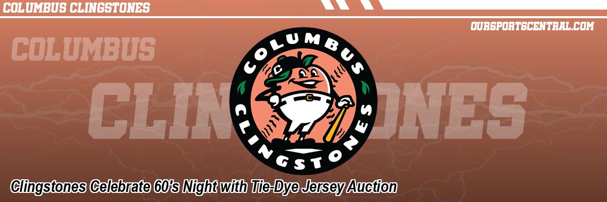 Clingstones Celebrate 60's Night with Tie-Dye Jersey Auction