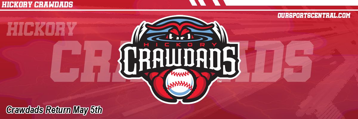 Crawdads Return May 5th