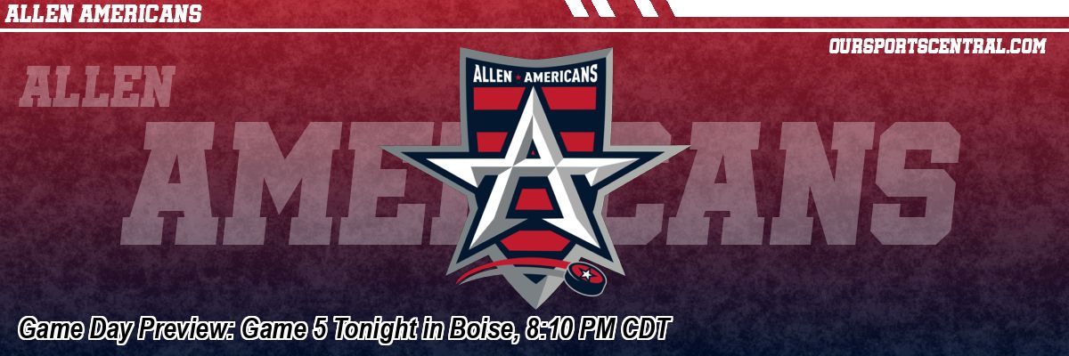 Game Day Preview: Game 5 Tonight in Boise, 8:10 PM CDT