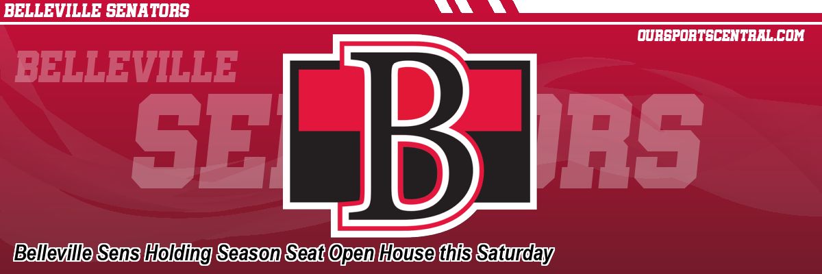 Belleville Sens Holding Season Seat Open House this Saturday