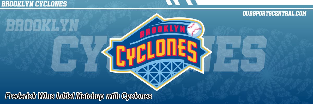 Frederick Wins Initial Matchup wtih Cyclones
