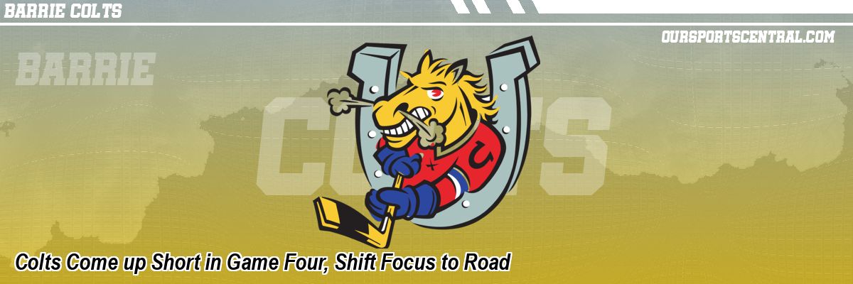 Colts Come up Short in Game Four, Shift Focus to Road
