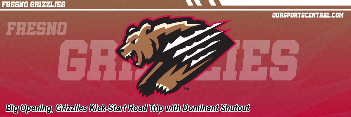 Big Opening, Grizzlies Kick-Start Road Trip with Dominant Shutout