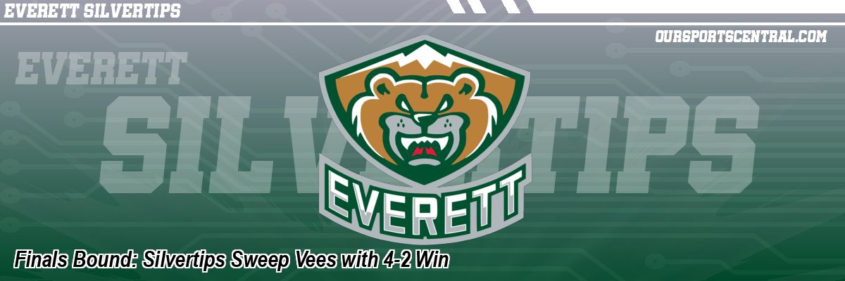 Finals Bound: Silvertips Sweep Vees with 4-2 Win