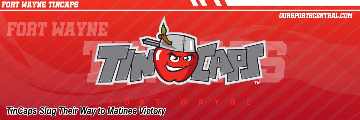 TinCaps Slug Their Way to Matinee Victory