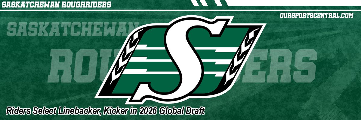 Riders Select Linebacker, Kicker in 2026 Global Draft