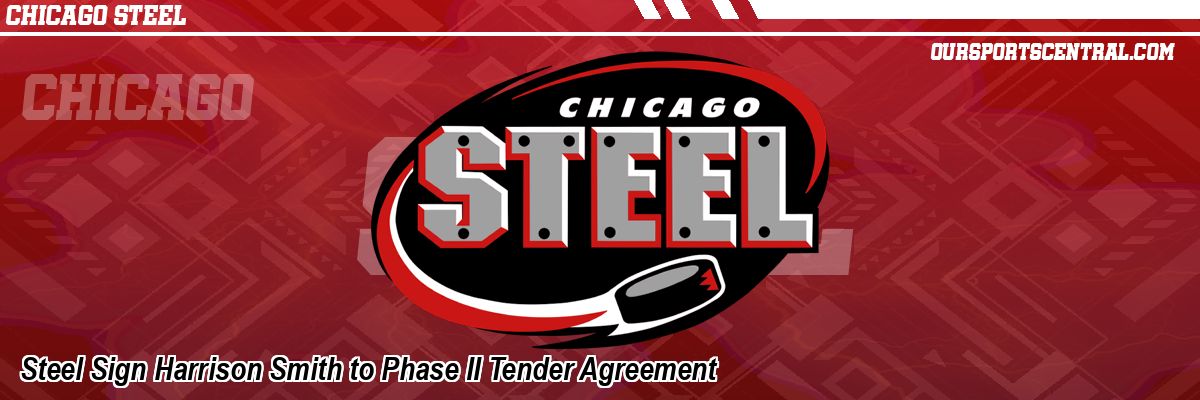 Steel Sign Harrison Smith to Phase II Tender Agreement