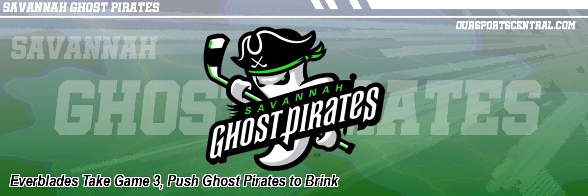 Everblades Take Game 3, Push Ghost Pirates to Brink