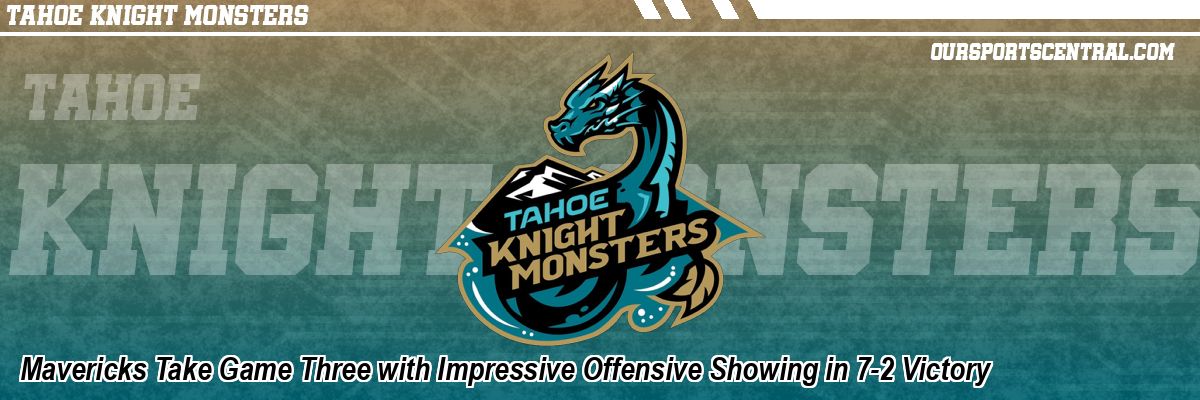 Mavericks Take Game Three with Impressive Offensive Showing in 7-2 Victory