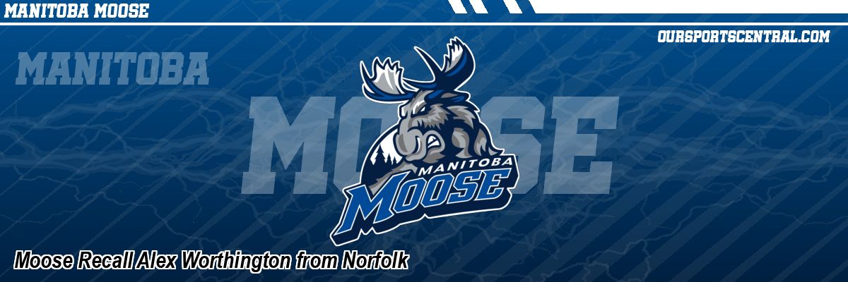 Moose Recall Alex Worthington from Norfolk