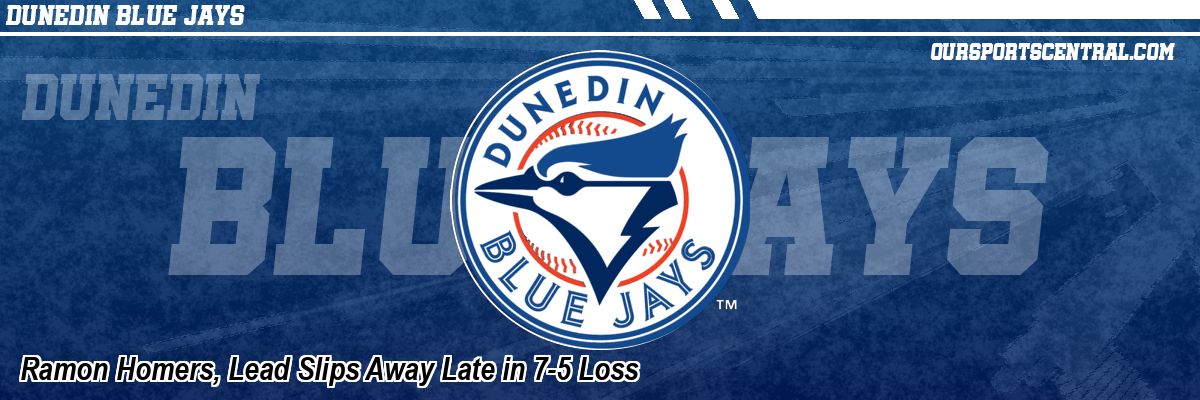 Ramon Homers, Lead Slips Away Late in 7-5 Loss