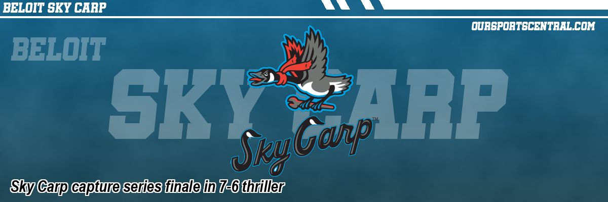 Sky Carp capture series finale in 7-6 thriller