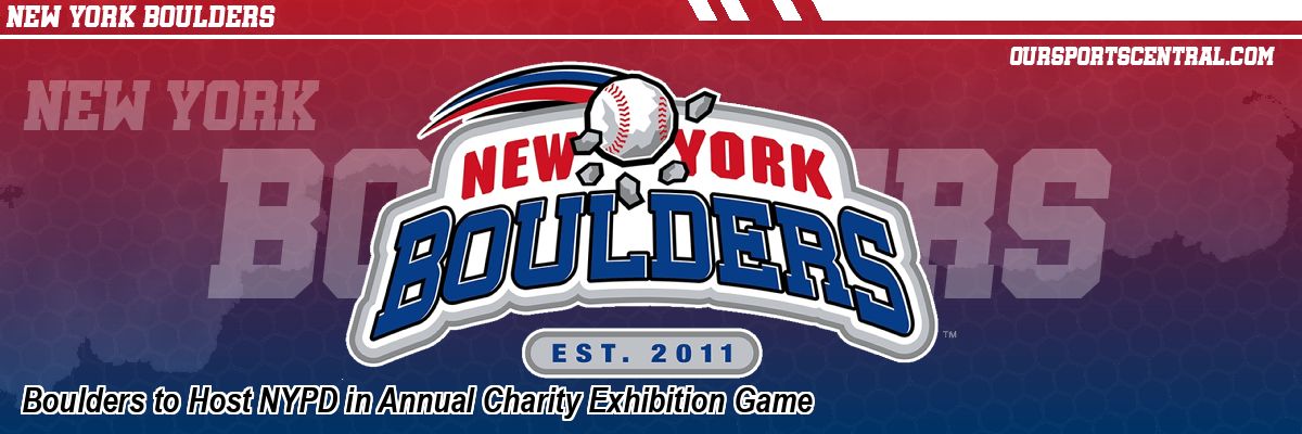 Boulders to Host NYPD in Annual Charity Exhibition Game