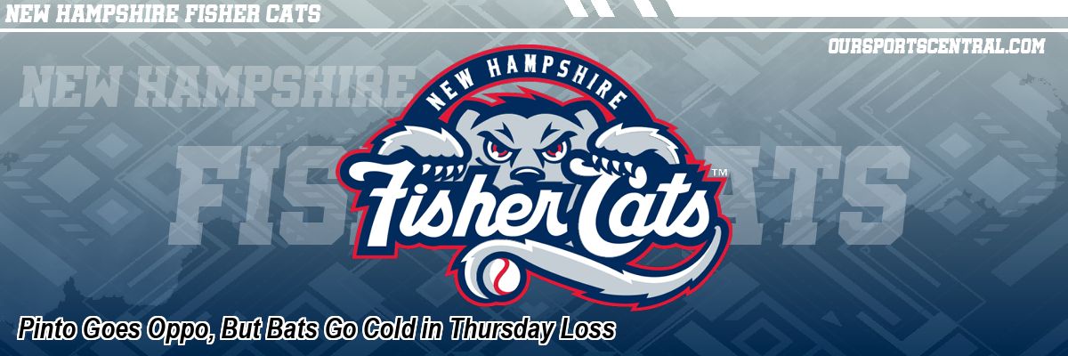Pinto Goes Oppo, But Bats Go Cold in Thursday Loss
